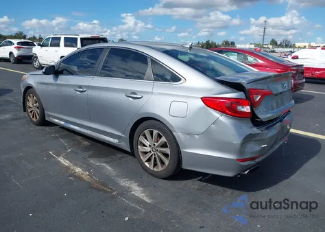 2017 Hyundai Sonata из США, поврежденный, VIN 5NPE24AF9HH516771